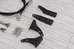 JEEP WRANGLER JL ZESTAW LINEK ZABEZPIECZAJĄCYCH SZYBĘ / MASKĘ