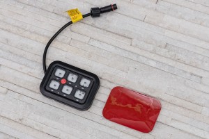 JEEP WRANGLER JK JL ZESPÓŁ PRZEŁĄCZNIKÓW OFFROAD LED PANEL 6 PRZEWODÓW
