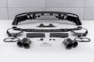 MERCEDES CLA C118 W118 2019-2023 PRZED FACELIFTINGIEM DYFUZOR TYLNY ZESTAW STYLIZUJĄCY NA CLA45