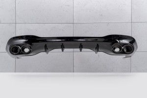 MERCEDES CLA C118 W118 2019-2023 PRZED FACELIFTINGIEM DYFUZOR TYLNY ZESTAW STYLIZUJĄCY NA CLA45