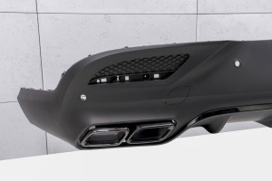 MERCEDES GLE COUPE C292 2015-2019 DYFUZOR TYLNY POD PDC ZESTAW STYLIZUJĄCY NA GLE COUPE 63
