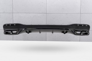 MERCEDES GLE W166 2015-2019 DYFUZOR TYLNY ZESTAW STYLIZUJĄCY NA GLE63