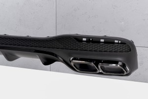 MERCEDES GLE W166 2015-2019 DYFUZOR TYLNY ZESTAW STYLIZUJĄCY NA GLE63