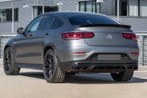MERCEDES GLC C253 2019-2022 PO FACELIFTINGU DYFUZOR TYLNY POD PDC ZESTAW STYLIZUJĄCY NA AMG GLC63 S COUPE