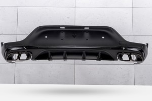 MERCEDES GLC C253 2019-2022 PO FACELIFTINGU DYFUZOR TYLNY POD PDC ZESTAW STYLIZUJĄCY NA AMG GLC63 S COUPE