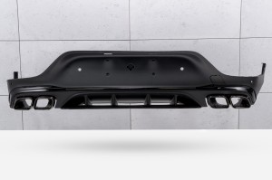 MERCEDES GLC C253 2019-2022 PO FACELIFTINGU DYFUZOR TYLNY POD PDC ZESTAW STYLIZUJĄCY NA AMG GLC63 S COUPE