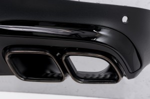 MERCEDES GLC C253 2019-2022 PO FACELIFTINGU DYFUZOR TYLNY POD PDC ZESTAW STYLIZUJĄCY NA AMG GLC63 S COUPE