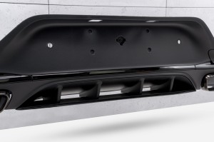 MERCEDES GLC C253 2019-2022 PO FACELIFTINGU DYFUZOR TYLNY POD PDC ZESTAW STYLIZUJĄCY NA AMG GLC63 S COUPE