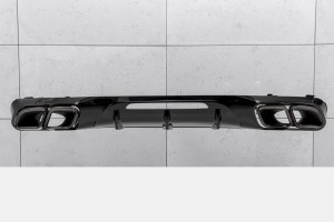 MERCEDES CLS C218 2014-2018 PO FACELIFTINGU DYFUZOR TYLNY ZESTAW STYLIZUJĄCY NA AMG CLS63