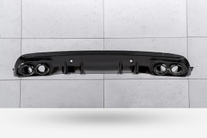 MERCEDES C-CLASS W205 2014-2021 DYFUZOR TYLNY Z PDC ZESTAW STYLIZUJĄCY NA AMG C43