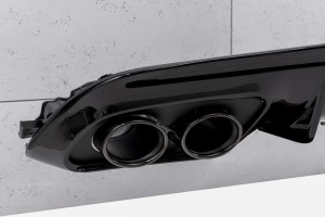 MERCEDES C-CLASS W205 2014-2021 DYFUZOR TYLNY Z PDC ZESTAW STYLIZUJĄCY NA AMG C43