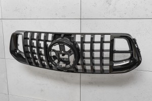 MERCEDES GLE W167 2019+ GRILL GT BRABUS STYLE CZARNY Z KAMERĄ