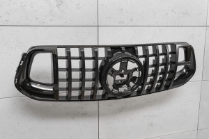 MERCEDES GLE W167 2019+ GRILL GT BRABUS STYLE CZARNY Z KAMERĄ
