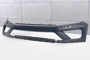 VOLKSWAGEN TOUAREG II 7P 2014-2018 PO FACELIFTINGU ZDERZAK PRZEDNI GÓRNY POD SPRYSKIWACZE 7P6807221D