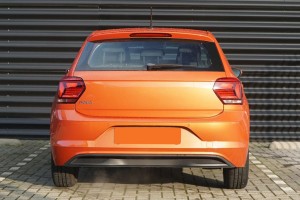 VOLKSWAGEN POLO MK6 VI AW 2017+ DYFUZOR ZDERZAKA TYLNEGO