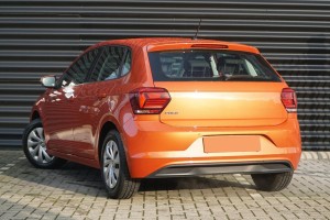 VOLKSWAGEN POLO MK6 VI AW 2017+ DYFUZOR ZDERZAKA TYLNEGO