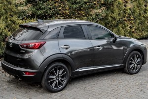 MAZDA CX-3 DK 2015+ CHROMOWANE NAKŁADKI NA KLAMKI WERSJA Z KLUCZYKIEM KLUCZ
