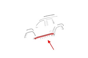 JEEP GRAND CHEROKEE IV WK2 2014-2020 PO FACELIFTINGU LISTWA PROGOWA LEWA 5NP51RXFAA