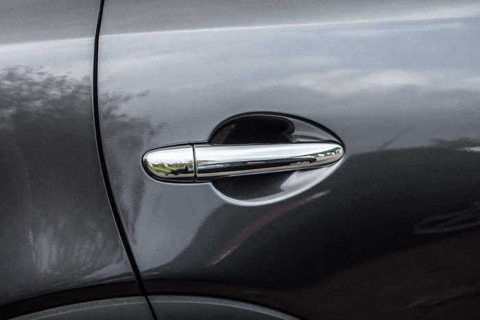 MAZDA CX-5 I KE 2012-2017 CHROMOWANE NAKŁADKI NA KLAMKI WERSJA Z KLUCZYKIEM KLUCZ