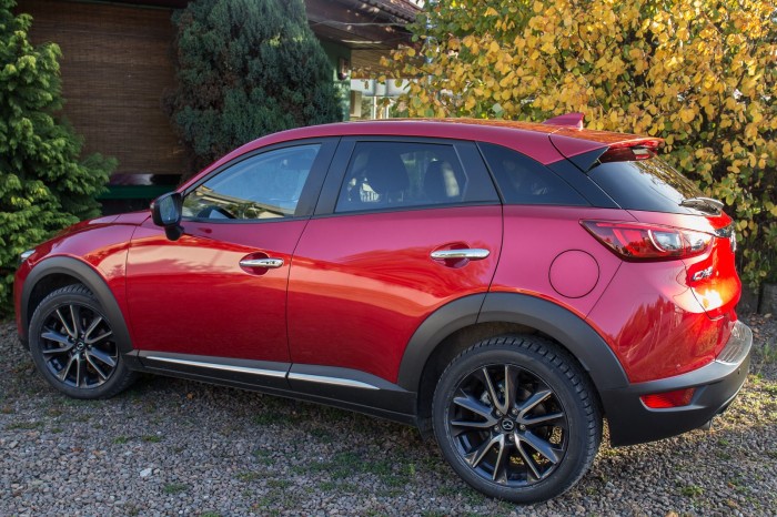 MAZDA CX-3 DK 2015-2021 NAKŁADKI NA KLAMKI POD SENSOR