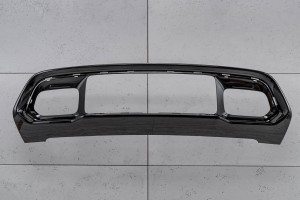 JEEP GRAND CHEROKEE IV WK2 2017-2021 PO LIFTINGU CZARNA NAKŁADKA KRATKI PRZEDNIEGO ZDERZAKA 68310779AA