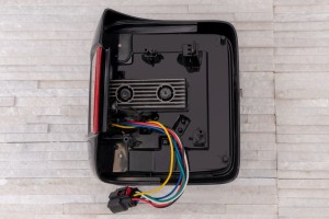 JEEP WRANGLER JL 2018+ LAMPY TYLNE LED CZARNE WERSJA EUROPEJSKA