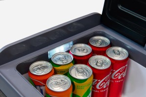 KOMPRESOROWA TURYSTYCZNA PRZENOŚNA LODÓWKO-ZAMRAŻARKA IK-15-35L 35L DO -20°C 12-24V WYŚWIETLACZ + GRATIS