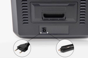 KOMPRESOROWA TURYSTYCZNA PRZENOŚNA LODÓWKO-ZAMRAŻARKA IK-15-35L 35L DO -20°C 12-24V WYŚWIETLACZ + GRATIS