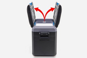 KOMPRESOROWA TURYSTYCZNA PRZENOŚNA LODÓWKO-ZAMRAŻARKA IK-15-35L 35L DO -20°C 12-24V WYŚWIETLACZ + GRATIS