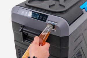 KOMPRESOROWA TURYSTYCZNA PRZENOŚNA LODÓWKO-ZAMRAŻARKA IK-15-35L 35L DO -20°C 12-24V WYŚWIETLACZ + GRATIS