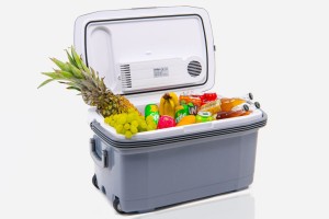 LODÓWKA TURYSTYCZNA IK-21-48L 48L 12V Z FUNKCJĄ PODGRZEWANIA 50-65°C + GRATIS