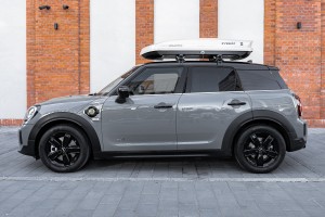BOX DACHOWY BAGAŻNIK KUFER NA DACH 390L MODEL VIENNA BIAŁY