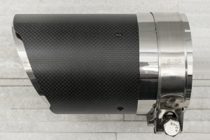 TUNINGOWA KOŃCÓWKA WYDECHU 3,5" 86-91 MM KARBON