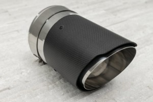 TUNINGOWA KOŃCÓWKA WYDECHU 3,5" 86-91 MM KARBON