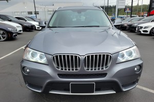 BMW X3 F25 2010-2017 MASKA STALOWA 41617267337