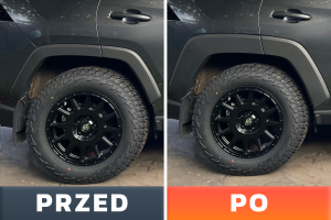 TOYOTA RAV4 V 2019+ POSZERZENIA BŁOTNIKÓW ABS