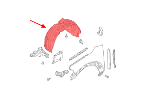 MAZDA CX-30 DM 2019+ NADKOLE PRZEDNIE PRAWE DFR556130