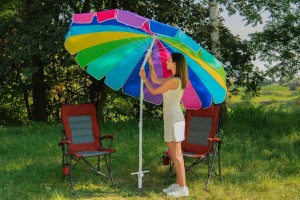 PARASOL PLAŻOWY OGRODOWY 225 cm