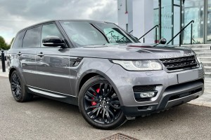 RANGE ROVER SPORT L494 2013-2017 PRZED LIFTINGIEM ATRAPA CHŁODNICY GRILL PRZEDNI CZARNY DK628200