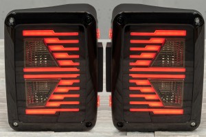 JEEP WRANGLER JK LAMPY TYLNE LED MODEL ARROW