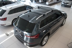 VOLKSWAGEN TOUAREG III CR 2018+ BELKI BAGAŻNIK DACHOWY NA RELINGI