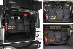 JEEP WRANGLER JL 2018+ ORGANIZER TYLNEJ KANAPY SAKWA