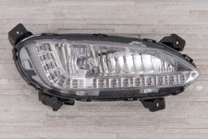 HYUNDAI SANTA FE III DM 2012-2015 PRZED FACELIFTINGIEM LAMPA PRZECIWMGIELNA + LAMPA DRL LED DO JAZDY DZIENNEJ PRAWA 92202A1010