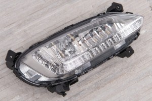 HYUNDAI SANTA FE III DM 2012-2015 PRZED FACELIFTINGIEM LAMPA PRZECIWMGIELNA + LAMPA DRL LED DO JAZDY DZIENNEJ PRAWA 92202A1010