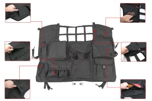 JEEP WRANGLER JK 2007-2018 ORGANIZER TYLNEJ KANAPY SAKWA
