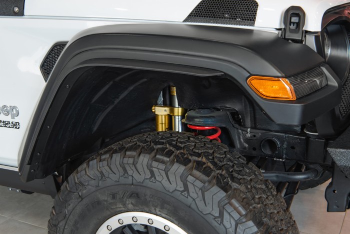 JEEP WRANGLER JL DODATKOWE POSZERZENIA NADKOLI 5 CM