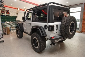 JEEP WRANGLER JL DODATKOWE POSZERZENIA NADKOLI 5 CM