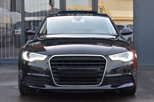AUDI A6 / S6 C7 4G 2011-2015 PRZED FACELIFTINGIEM RAMKA GRILLA CHROMOWANA 4G0853651AT