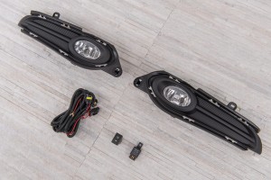 HONDA HR-V II RU 2015-2018 PRZED FACELIFTINGIEM ZESTAW LAMP PRZECIWMGIELNYCH P+L Z KRATKAMI I OKABLOWANIEM