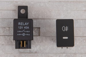 HONDA HR-V II RU 2015-2018 PRZED FACELIFTINGIEM ZESTAW LAMP PRZECIWMGIELNYCH P+L Z KRATKAMI I OKABLOWANIEM